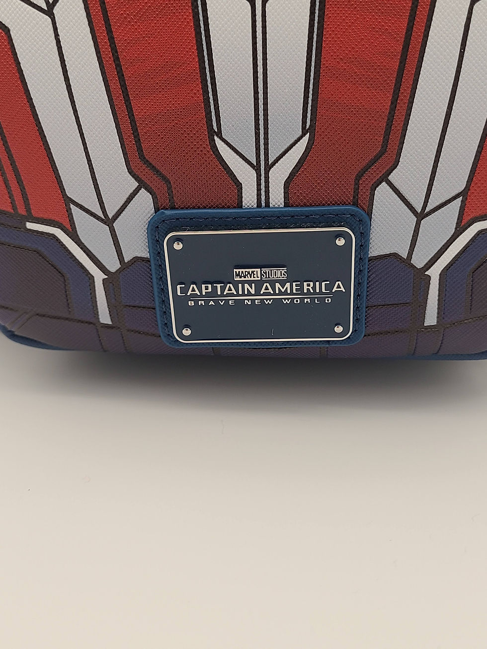 Thumbnail: Loungefly Marvel: Captain America Brave New World Mini Backpack