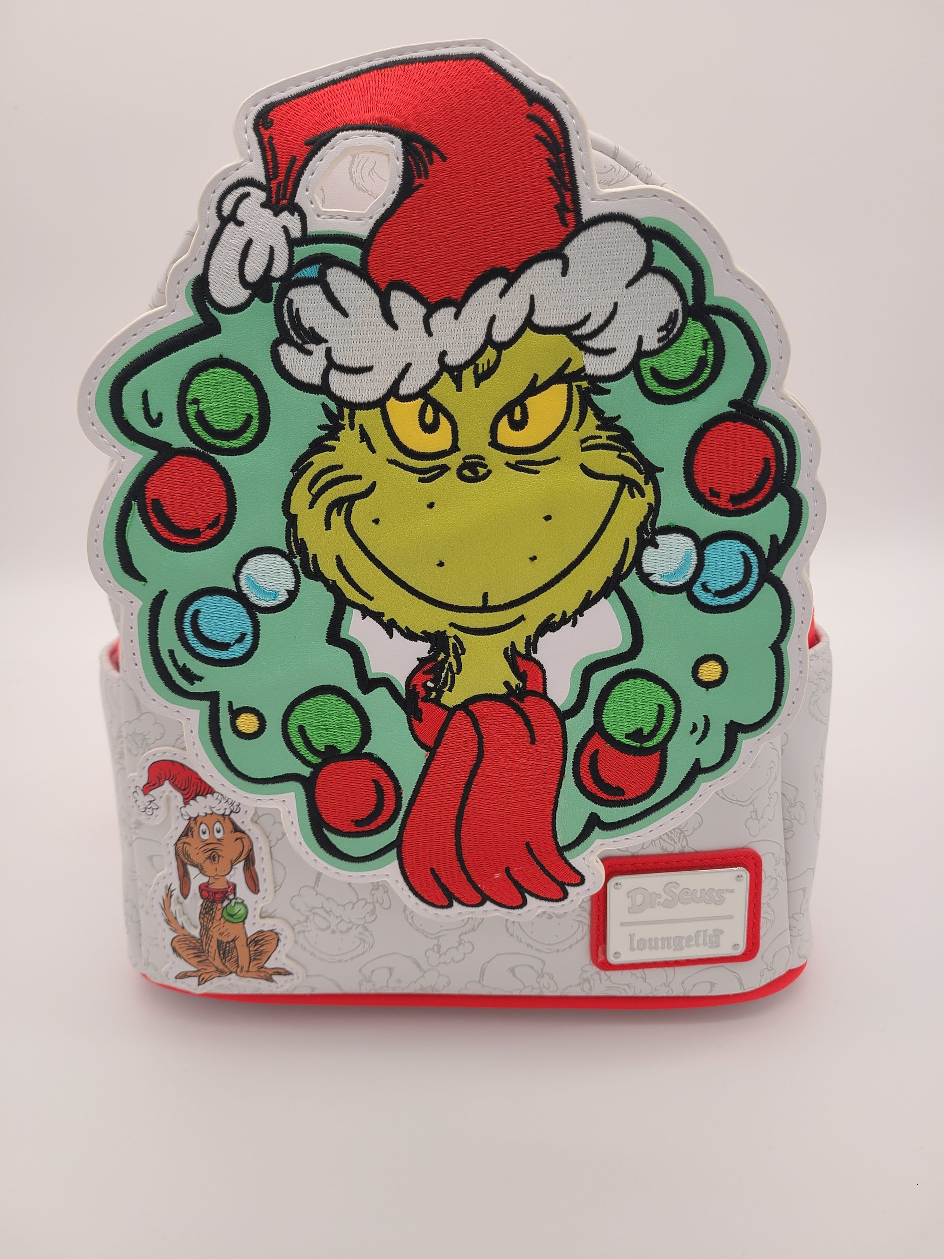 Loungefly Dr. Seuss Grinch Christmas Mini Backpack