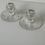 Thumbnail: Vintage Glass Candlesticks