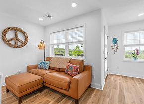 Living room at Serenity Villa with SONOS sound system