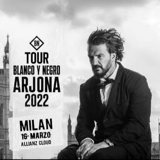 Ricardo Arjona in concert in Italy: back with his Tour“Blanco y Negro”