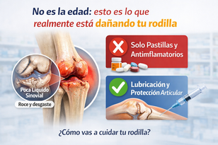 No es la edad: esto es lo que realmente está dañando tu rodilla