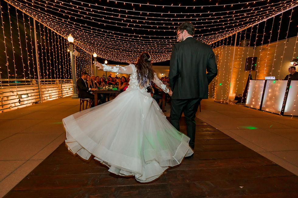 San Diego Wedding Bride in her beautiful dress