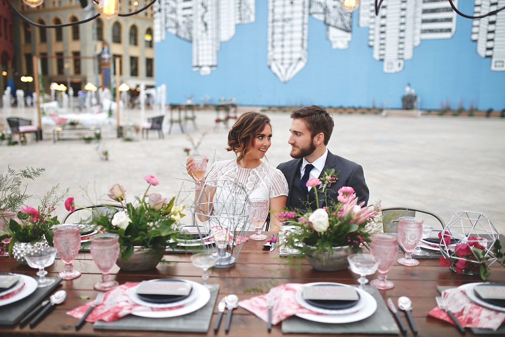 Horton Plaza Park Wedding San Diego