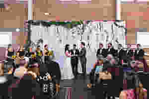 Brick Wedding Ceremony