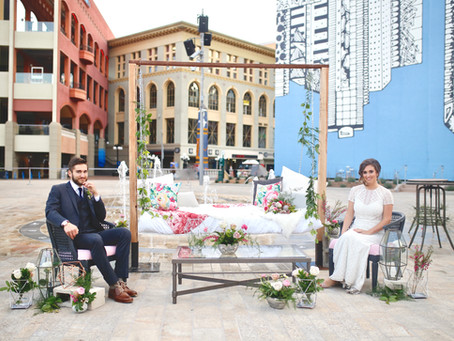 Horton Plaza Park Wedding in Downtown San Diego