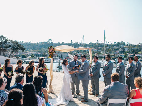 Wedding Ceremony on Kona Kai Beach
