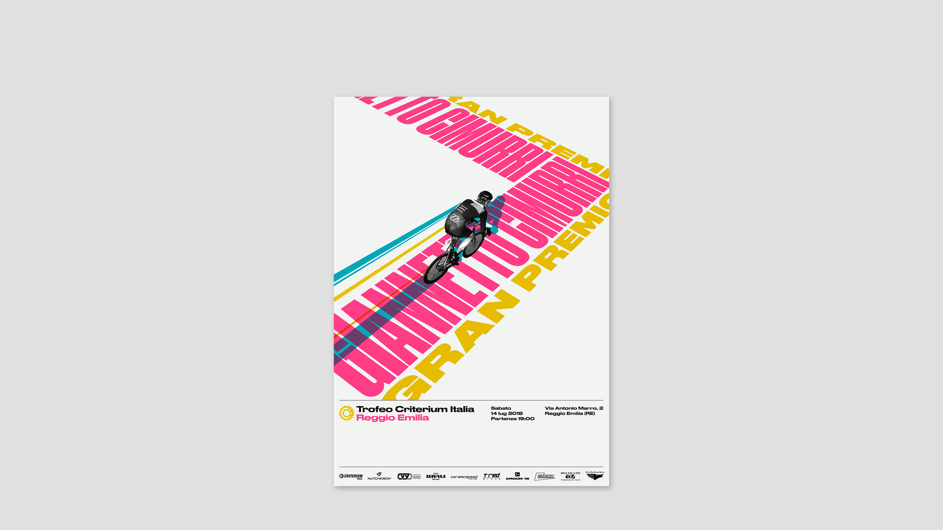 Trofeo Criterium Italia Poster