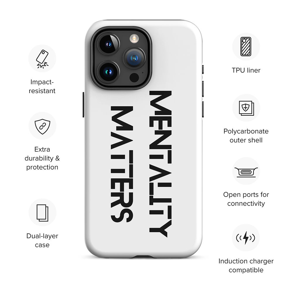 Thumbnail: Tough Case for iPhone® MENtality Matters