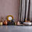 Thumbnail: Handmade brass vase, richly textured, 33cm hieight