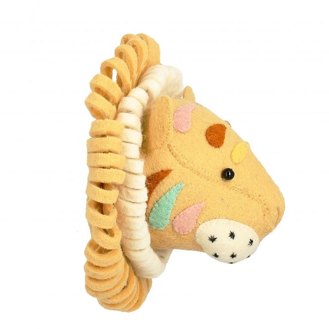 Thumbnail: Cute tigers head with pastel colours