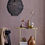Thumbnail: Richly textured brass vase, handmade, 33cm hieight