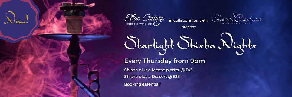 Website Homepage Slider Starlight Shisha