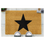 Thumbnail: coir doormat with black star