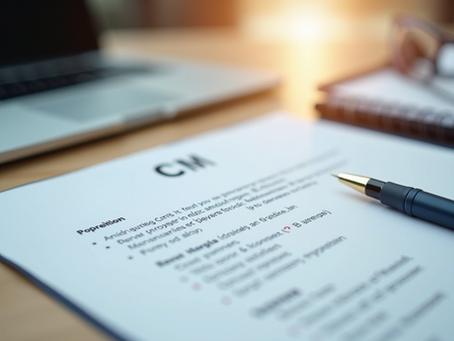 Craft Your Perfect CV: Expert Tips and Tricks