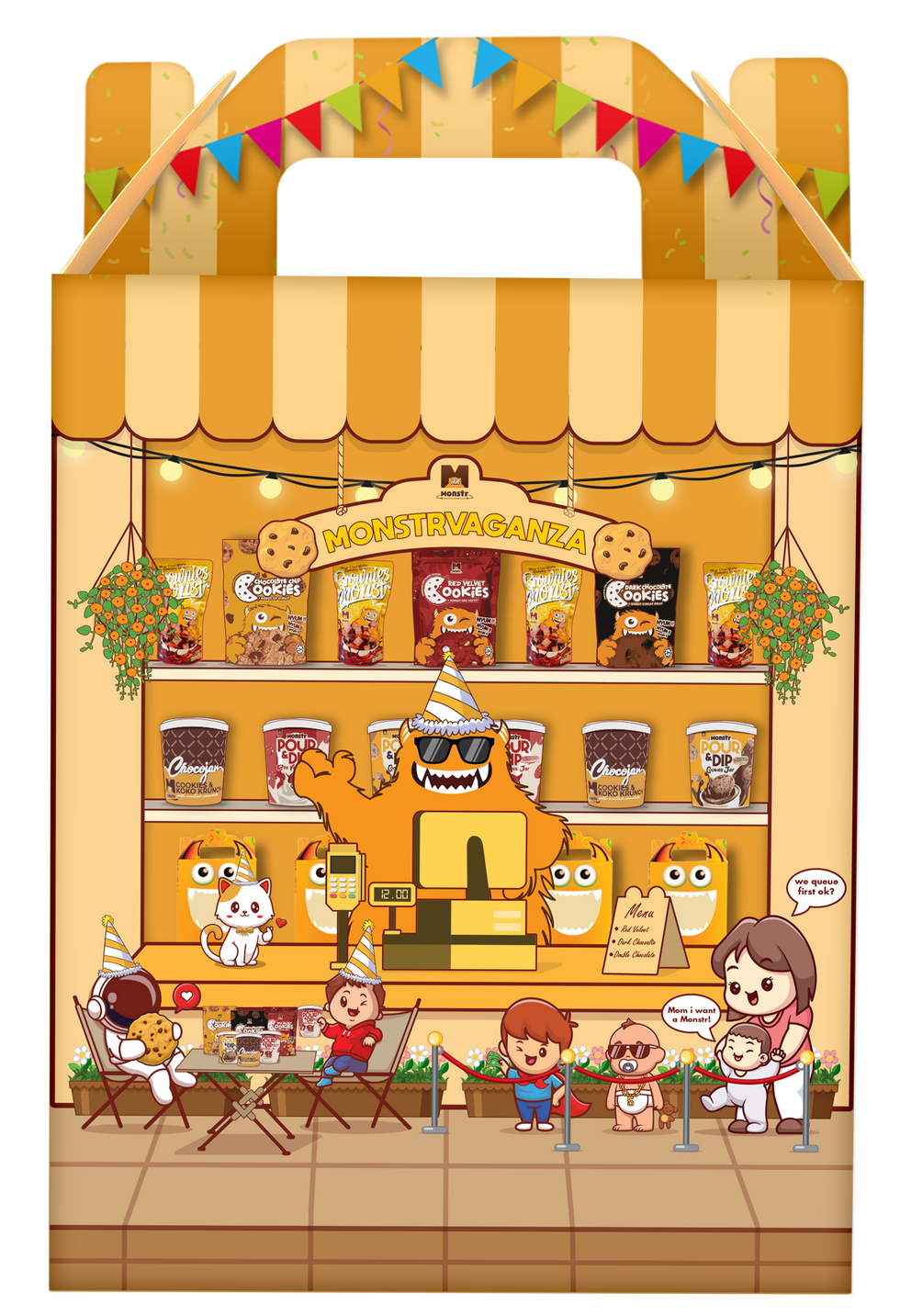 MonstrVaganza Box Mockup