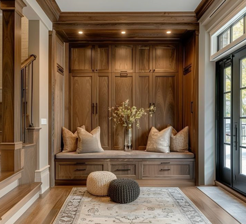Stunning Entry ways and Nooks.