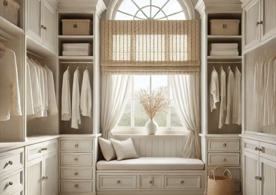 Custom Closet retreat.