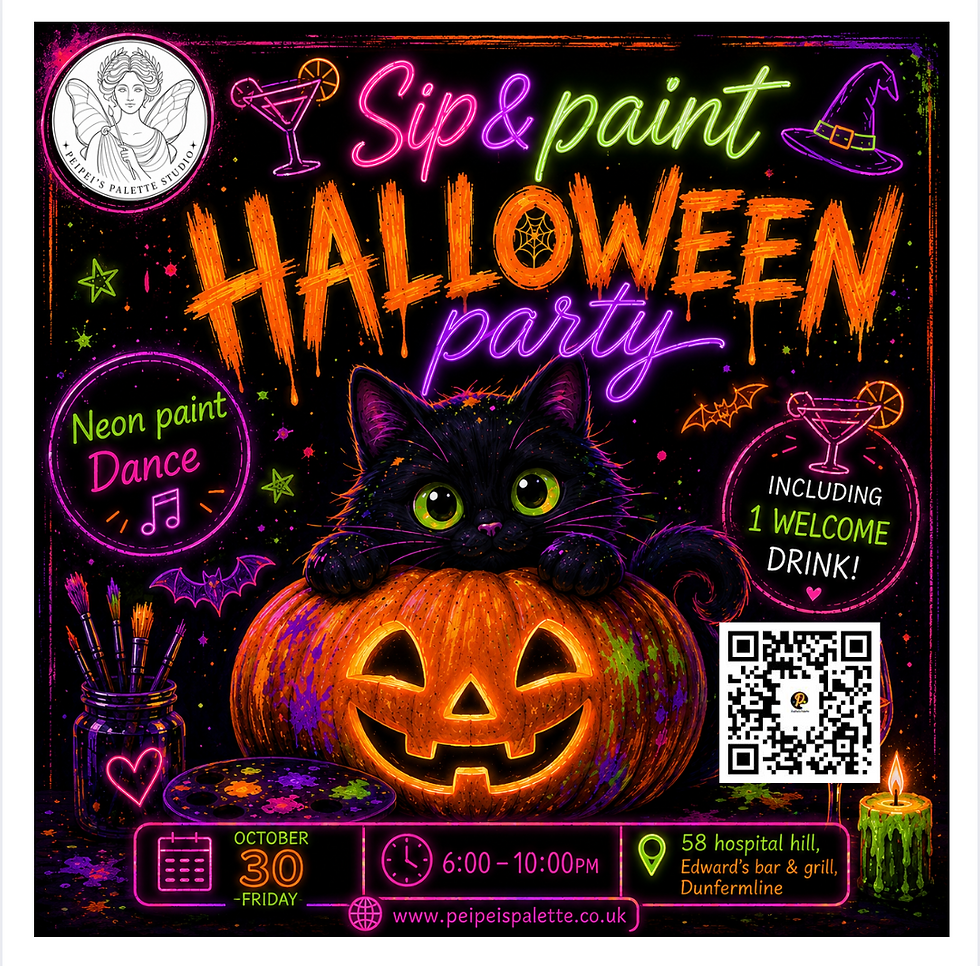 Sip&Paint Halloween Party