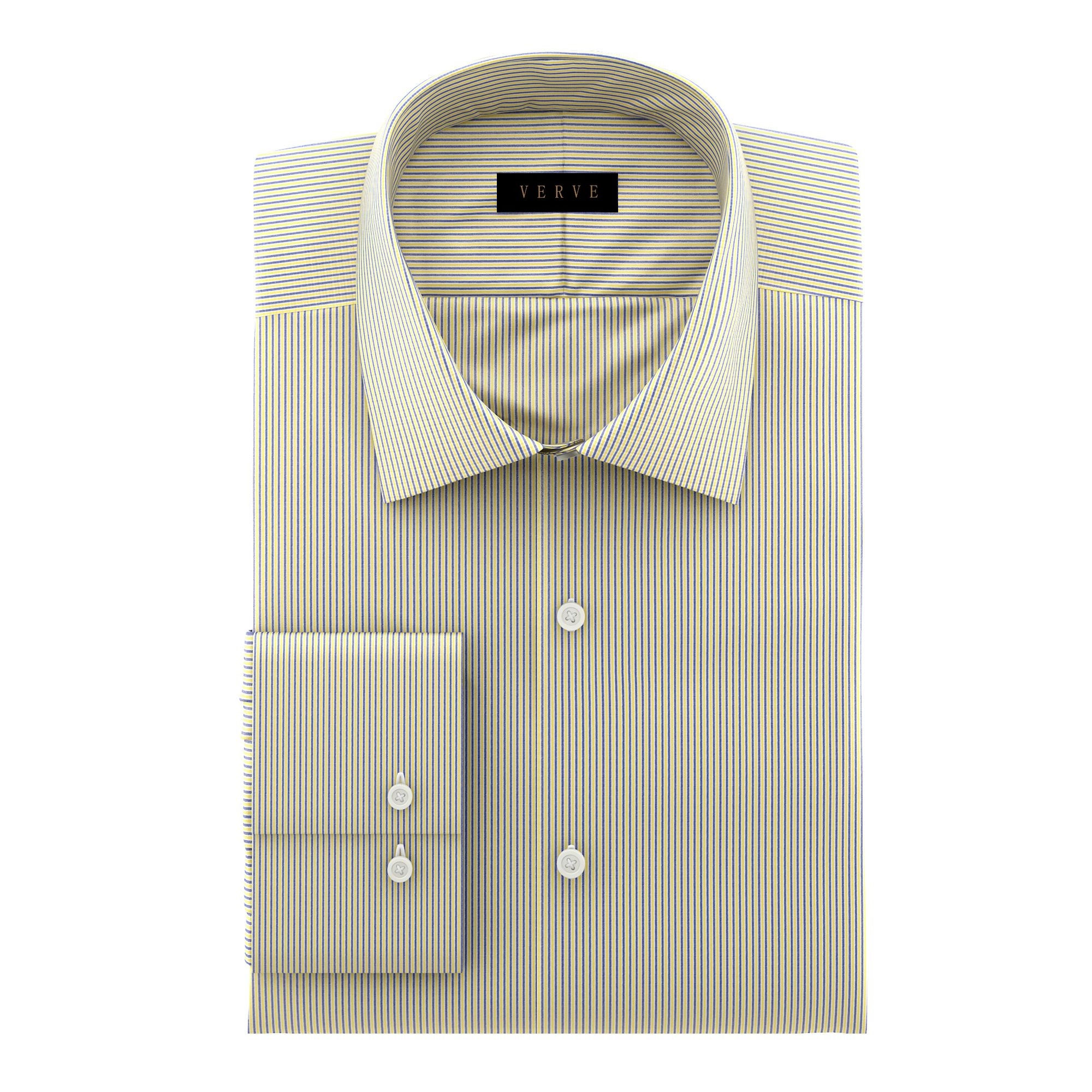 YELLOW AND BLUE STRIPE