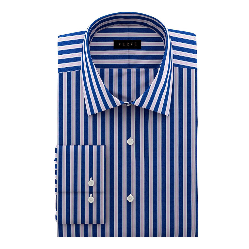 BLUE AND PINK STRIPE