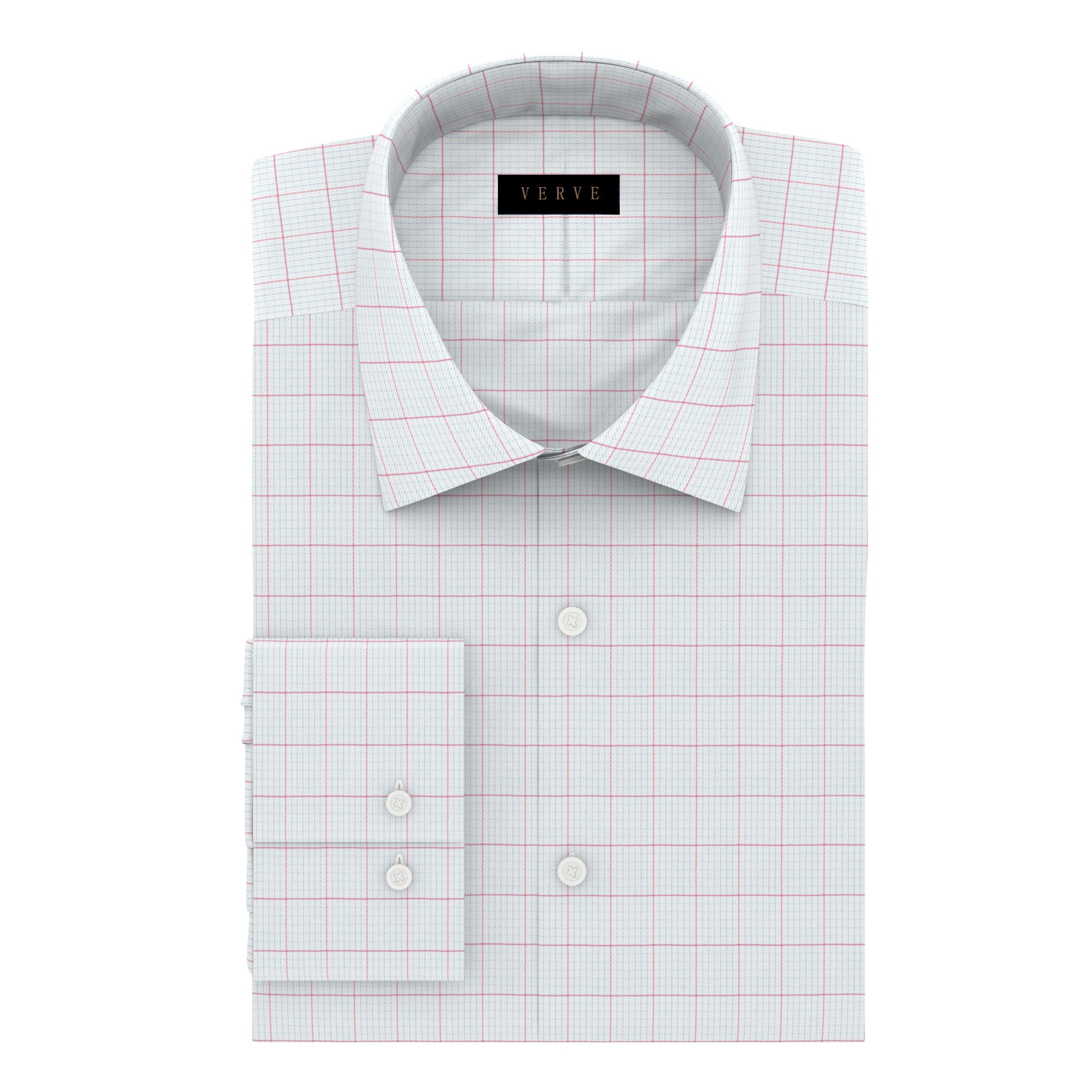 FUCHSIA & LIGHT BLUE CHECK