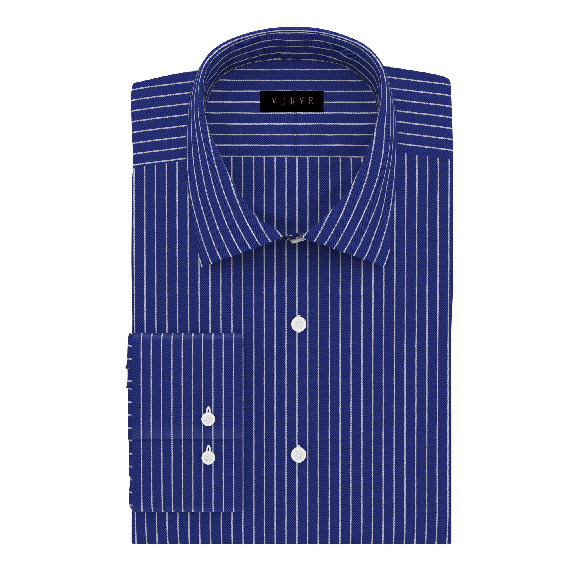 ROYAL BLUE HERRINGBONE STRIPE