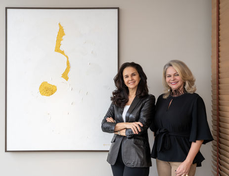 Maristela Oliveira e Márcia Busnardo - Obra “Vida” - foto Jonatan Fernandez