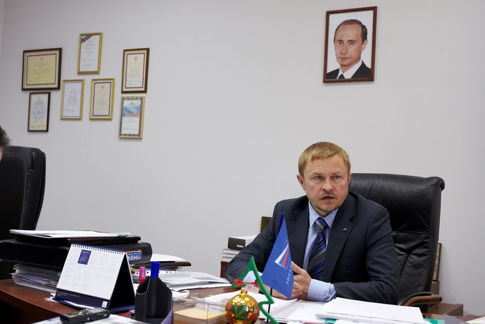 Александр Калинин,президент "ОПОРЫ РОССИИ"