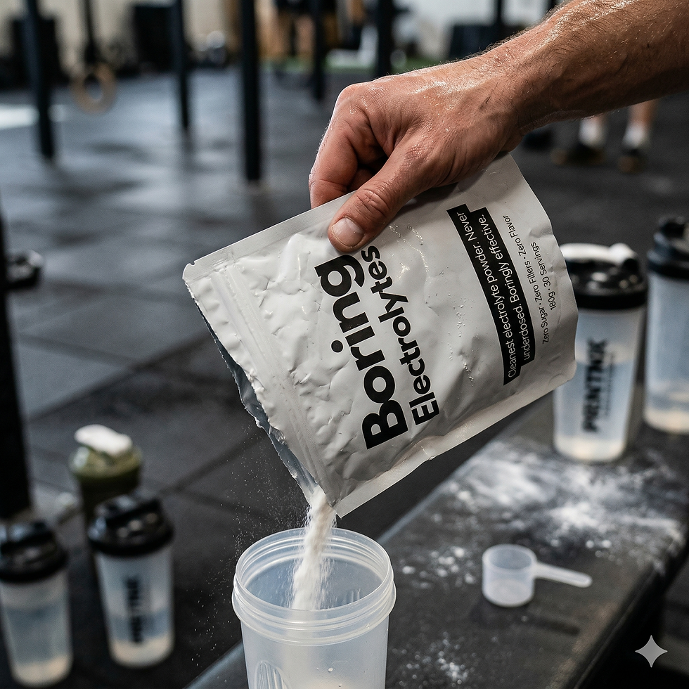 Boring Electrolytes- Gym