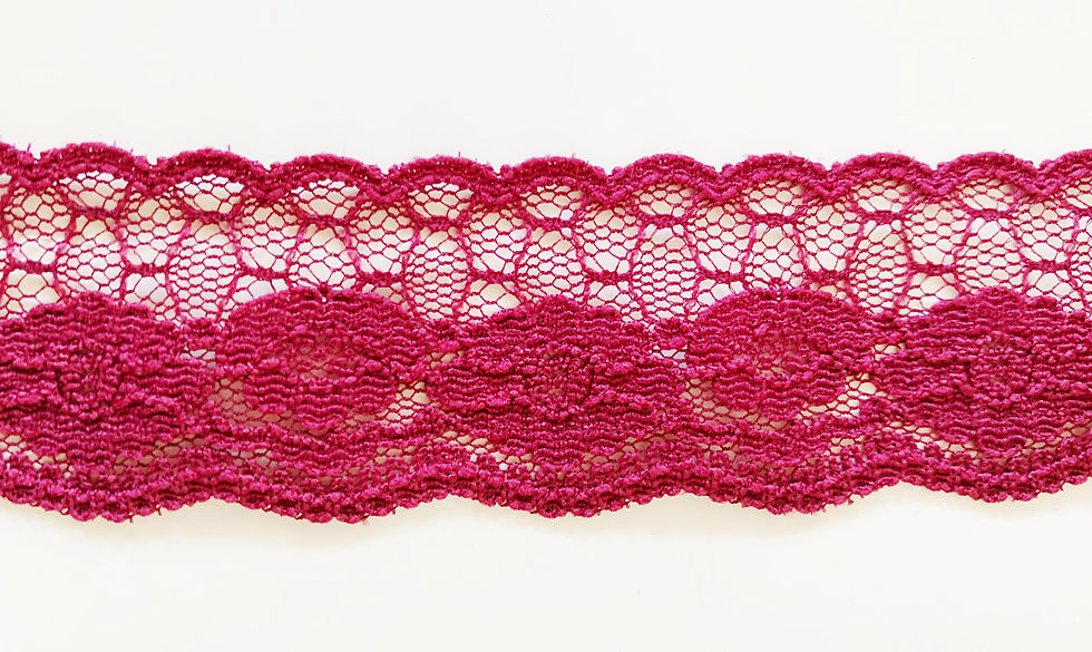 Thumbnail: Burgundy Lace 30mm