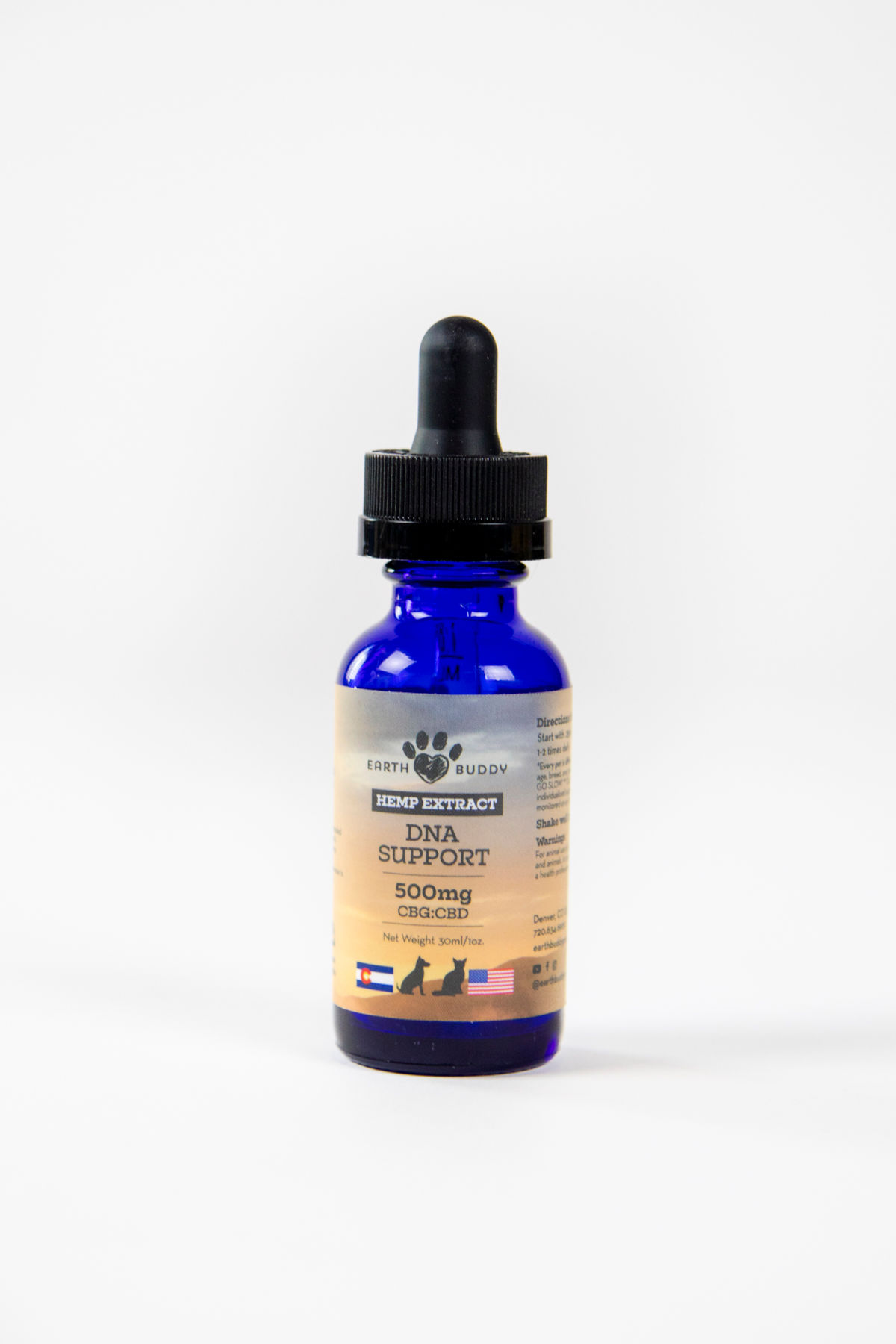 Cellular Support CBG:CBD Hemp Extract - 500mg