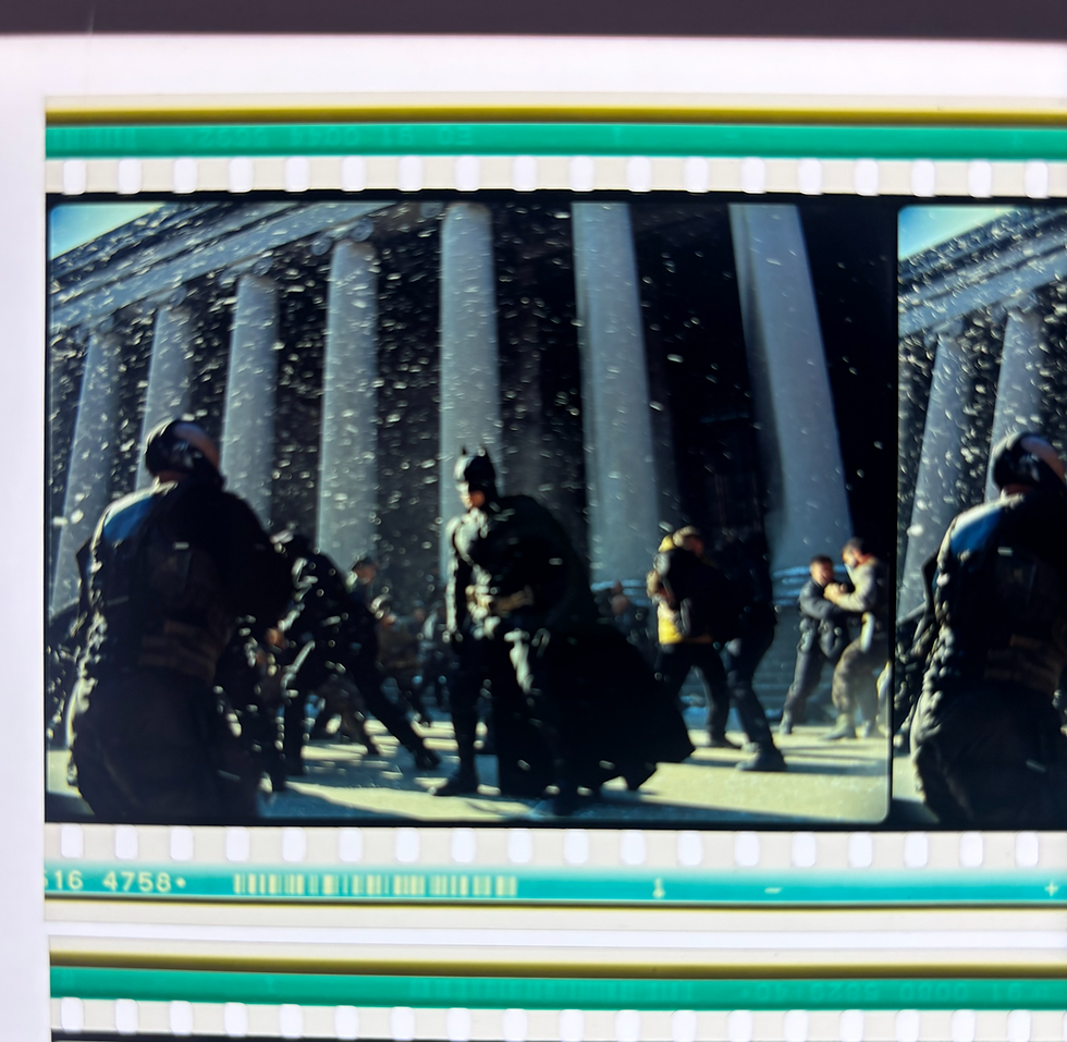 TDKR BATMAN Dark Knight Rises IMAX Film Cells