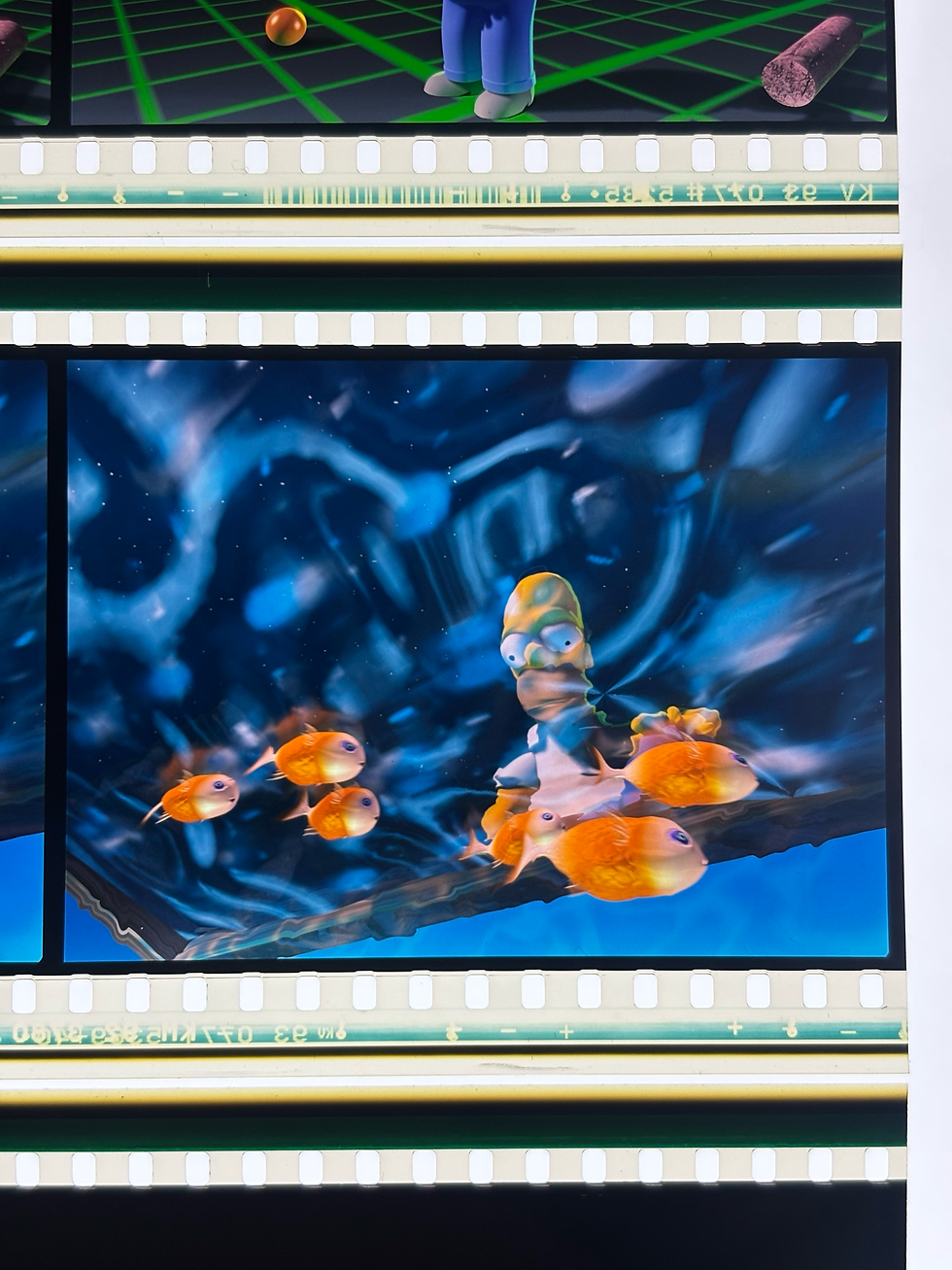 Thumbnail: SIMPSONS CYBERWORLD 3D 70mm IMAX Film Cells
