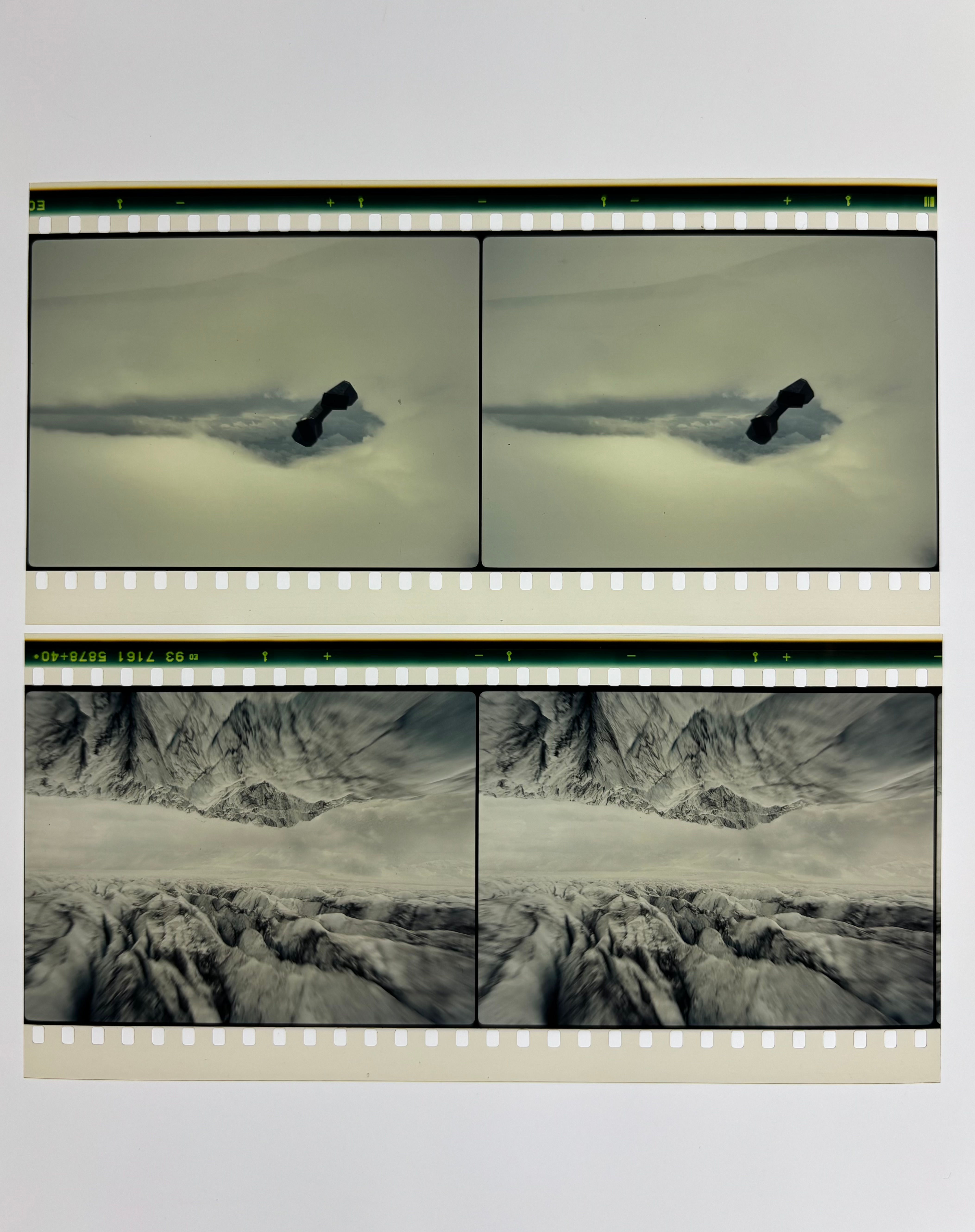 INTERSTELLAR 70mm IMAX Film 'Manns' Planet (4 Cells)