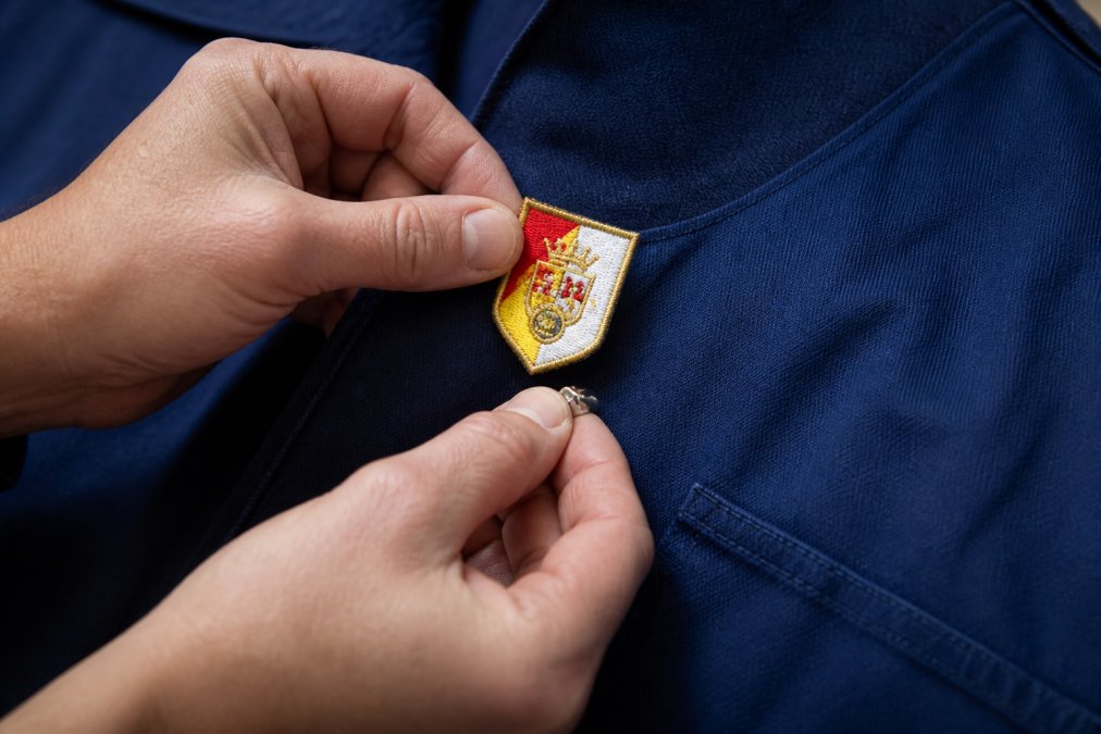 Emblemen stevig bevestigen op je boerenkiel: zo doe je dat