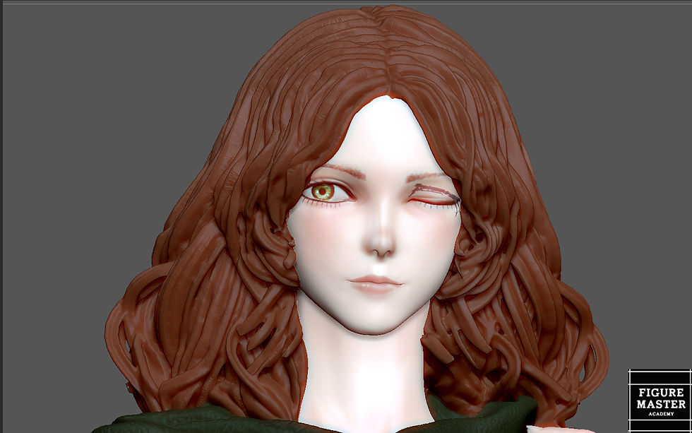 Thumbnail: MELINA ELDEN RING CHARACTER GIRL 3D PRINT MODEL