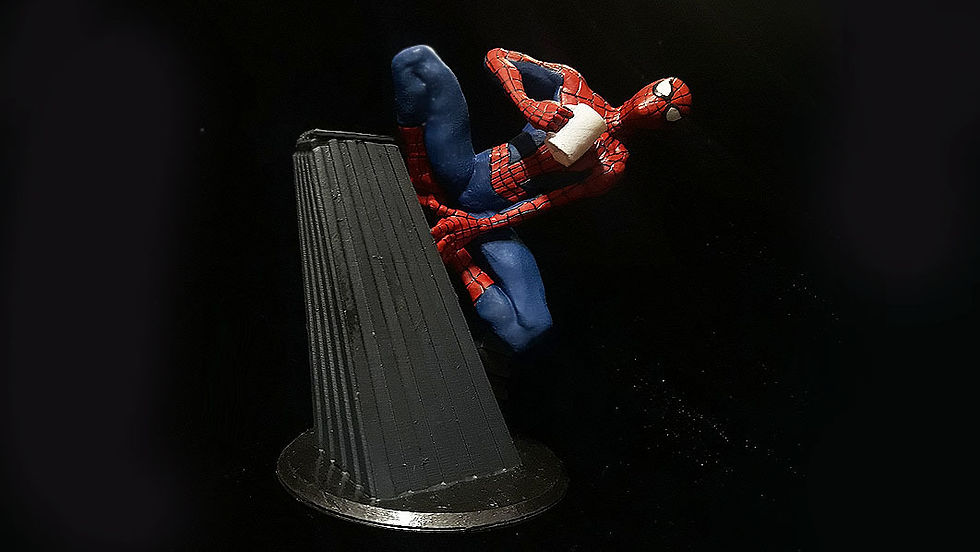 Thumbnail: SPIDERMAN PETER B PARKER INTO THE SPIDERVERSE ANIME CHARACTER 3D PRINT STL FILE