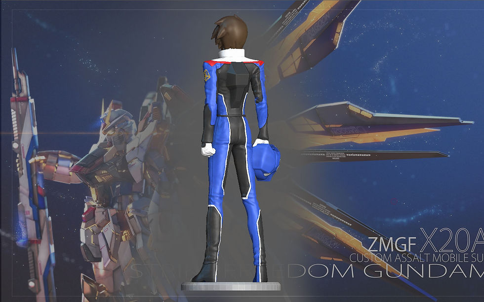 Thumbnail: KIRA YAMATO 3D PRINT GUNDAM SEED DESTINY ANIME ANIMATION CHARACTER