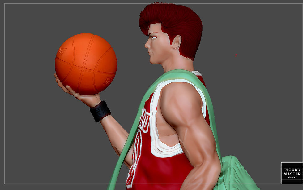 Thumbnail: SLAMDUNK SAKURAGI ANIME CHARACTER 3D PRINT STL FILE