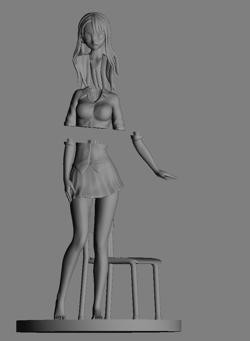 Thumbnail: NAGATORO SENPAI GIRL GAME ANIME CHARACTER  3D PRINT