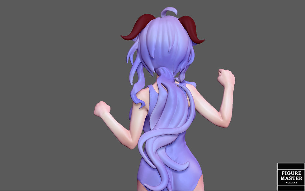 Thumbnail: GANYU SWIMSUIT GENSHIN CUTE GIRL GAME 3D PRINT