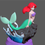 Thumbnail: ARIEL LITTLE MERMAID 3 DISNEY ANIMATION CHARACTER STATUE princess 3d PRINT
