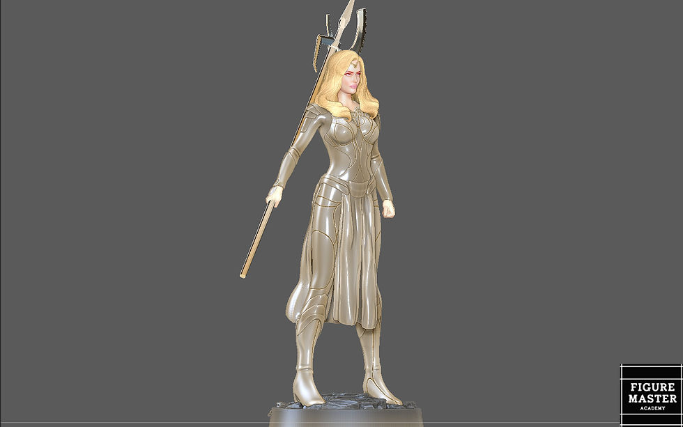 Thumbnail: thena eternals marvel mcu movie angelina jolie 3d print
