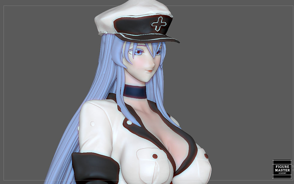 Thumbnail: ESDEATH AKAME GA KILL ANIME SEXY GIRL CHARACTER 3D PRINT
