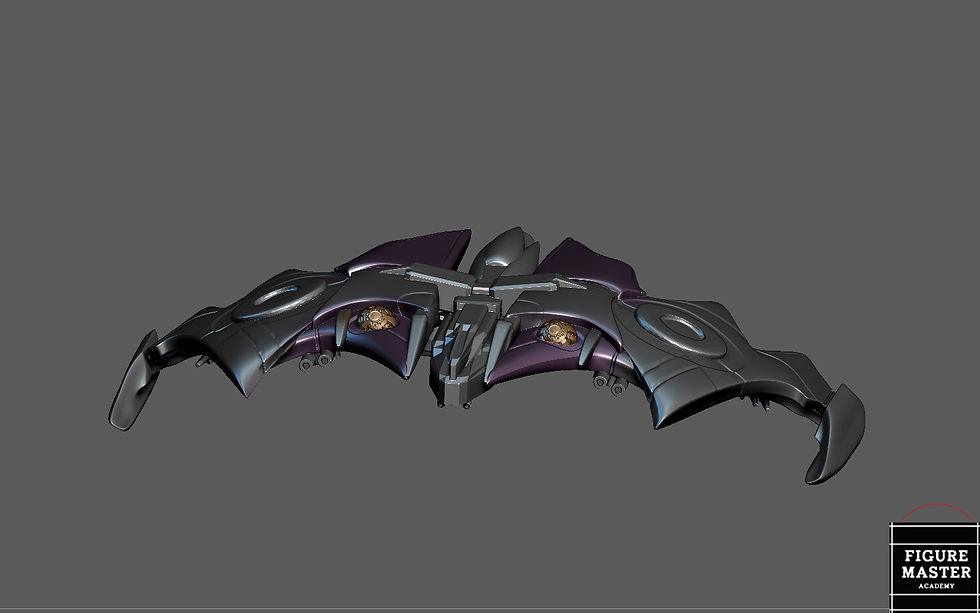 Thumbnail: GREEN GOBLIN GLIDER 1:12 SCALE SPIDERMAN 3D PRINT