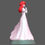 Thumbnail: ARIEL LITTLE MERMAID WEDDIND DRESS DISNEY ANIMATION princess 3d pri