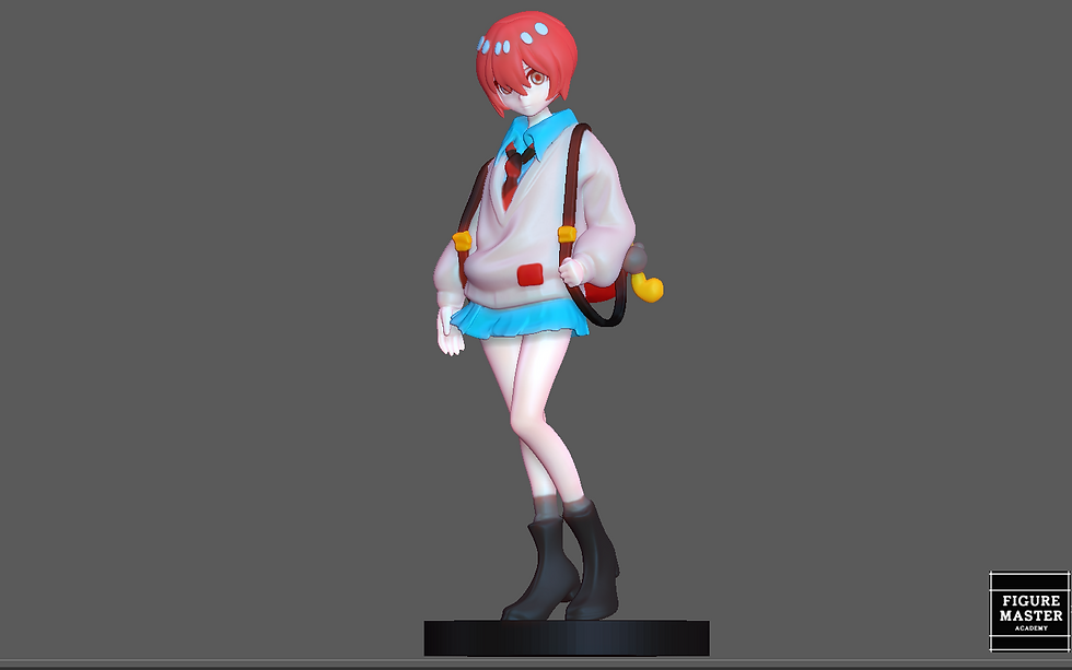Thumbnail: AMATE GUNDAM GQuuuuuuX CUTE GIRL ANIME 3D PRINT