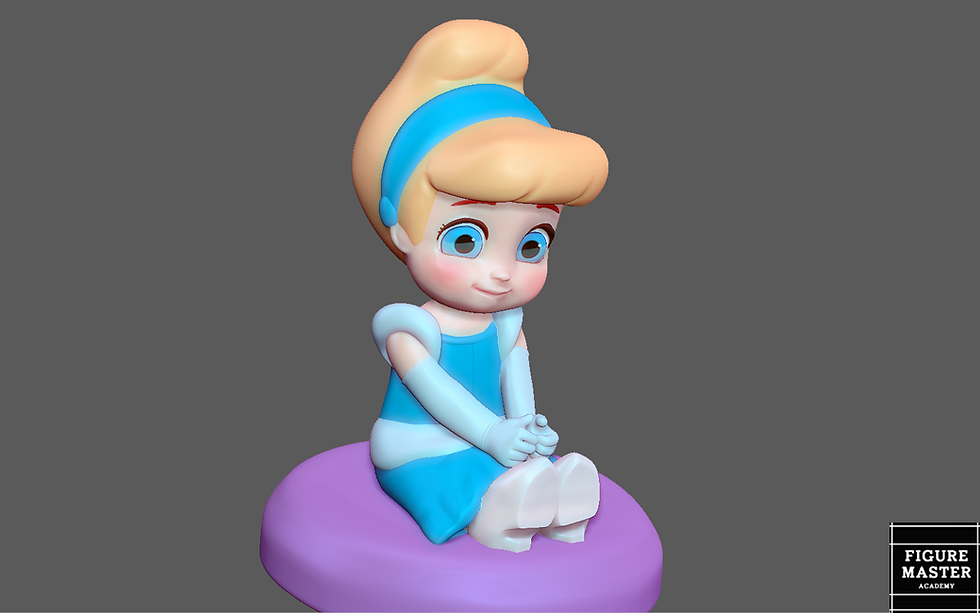 Thumbnail: CINDERELLA BABY DISNEY PRINCESS ANIMATION 3D PRINT