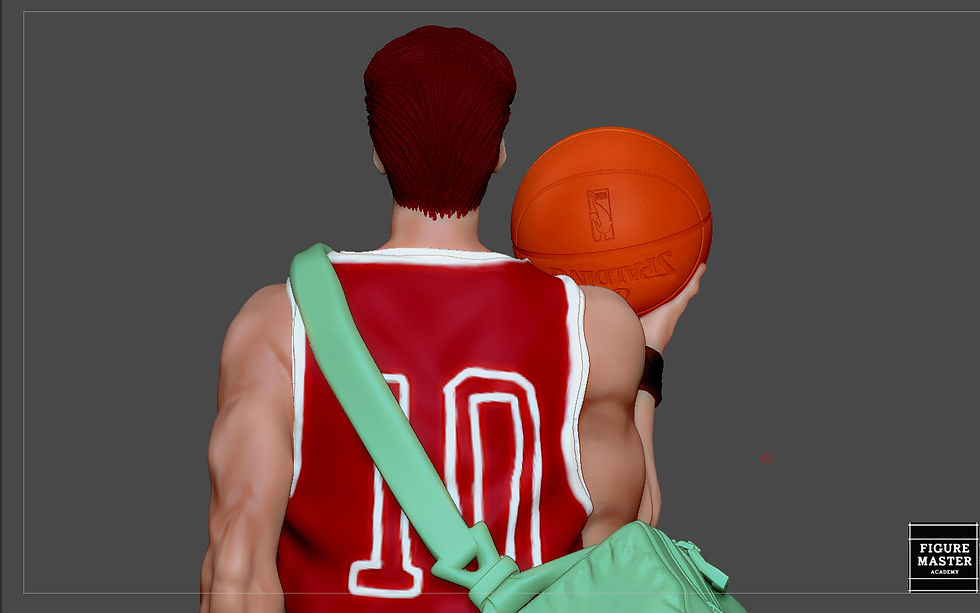 Thumbnail: SLAMDUNK SAKURAGI ANIME CHARACTER 3D PRINT STL FILE